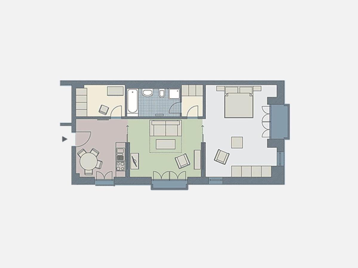 Kaiservillen Heringsdorf - Ferienwohnung Mit 1 Schlafzimmer Und Balkon Dr4 Экстерьер фото